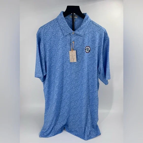 HYDR! Peter Millar "Light Of My Life" SIP Polo - Ole Miss XL - NWT - Picture 3 of 5